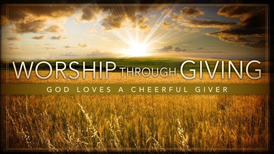 Worship Through Giving